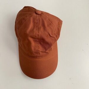 Target Baseball Cap Women OS Burnt Orange Excellent Cotton Twill Dad Hat